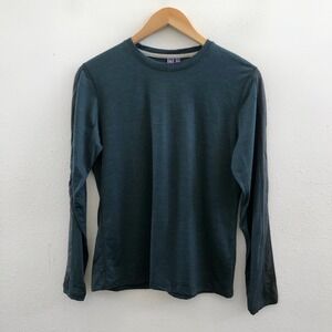 IBEX  Long Sleeve Crew Top Size Large